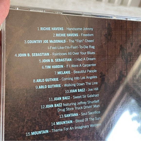 Vintage Woodstock CD Collection - Brown and Orange - Picture 12 of 16